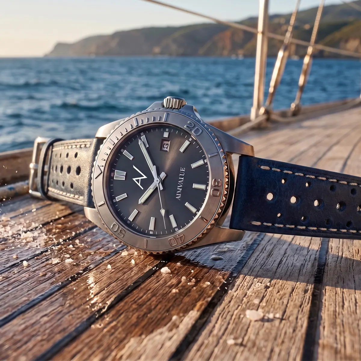 Racing Vintage, Blu · cucitura crema: ambientazione