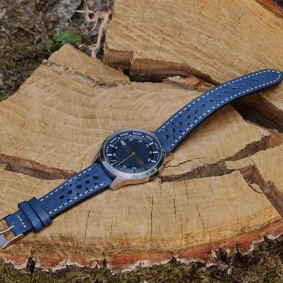Racing Vintage, Blu · cucitura crema: ambientazione